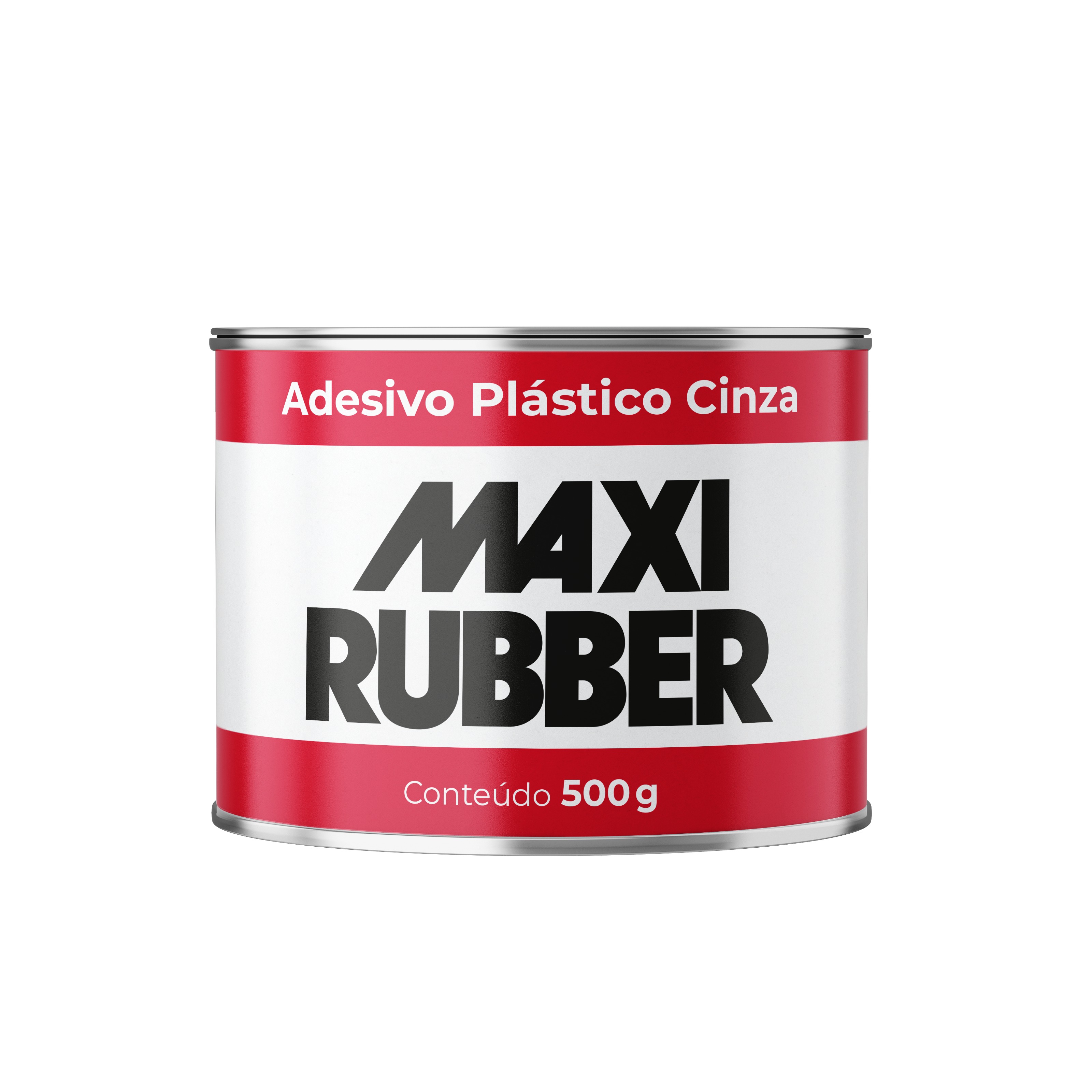 Adesivo Plástico Cinza