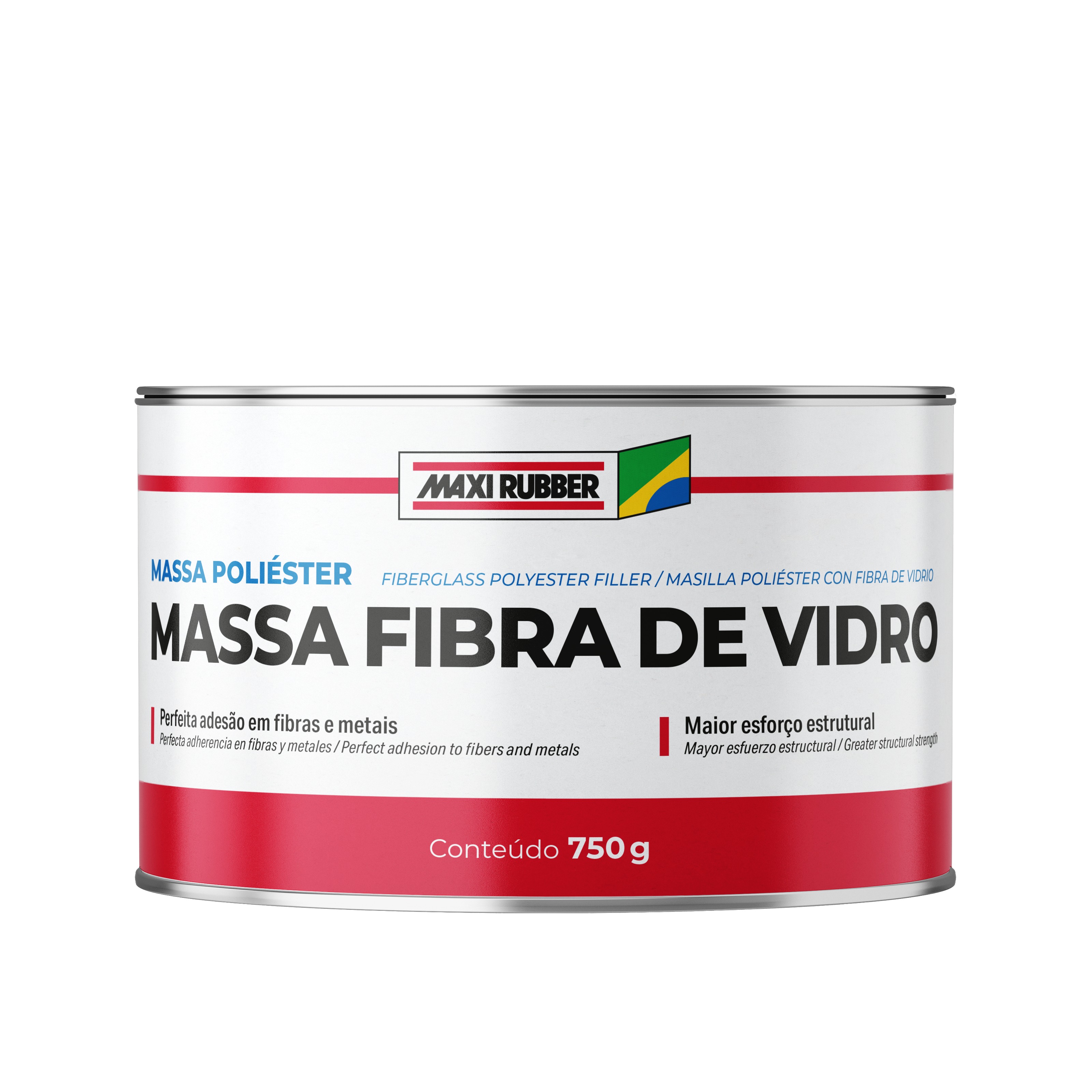 Massa Poliéster com Fibra de Vidro 